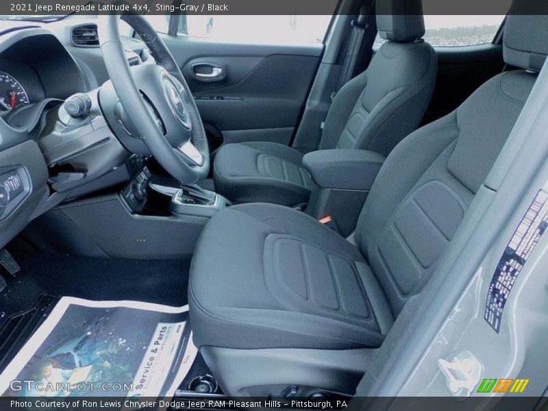 Sting-Gray / Black 2021 Jeep Renegade Latitude 4x4
