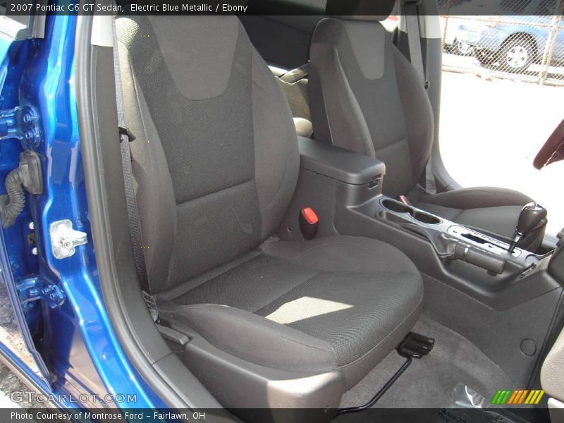 Electric Blue Metallic / Ebony 2007 Pontiac G6 GT Sedan
