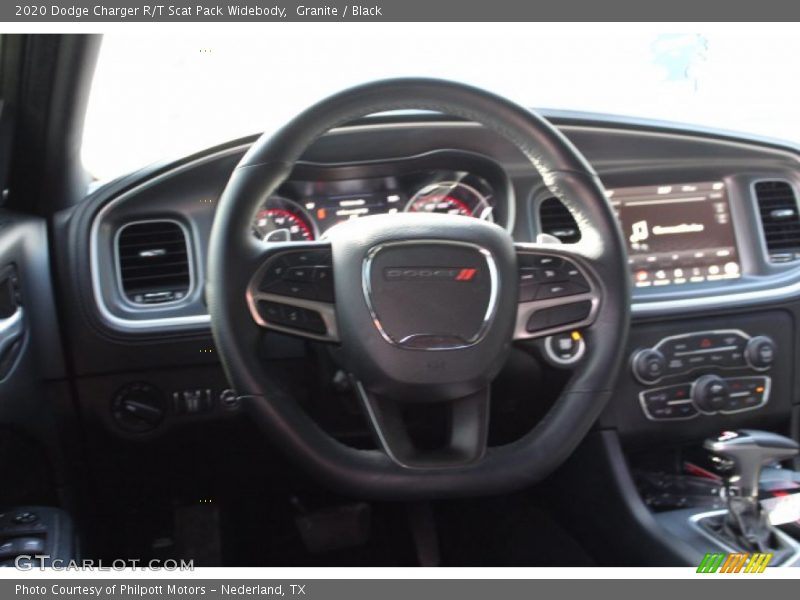 Granite / Black 2020 Dodge Charger R/T Scat Pack Widebody