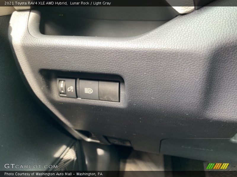 Lunar Rock / Light Gray 2021 Toyota RAV4 XLE AWD Hybrid