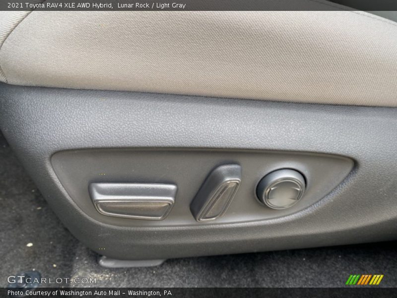 Lunar Rock / Light Gray 2021 Toyota RAV4 XLE AWD Hybrid