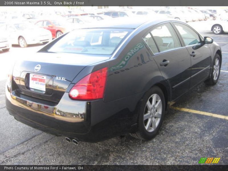 Onyx Black / Frost 2006 Nissan Maxima 3.5 SL