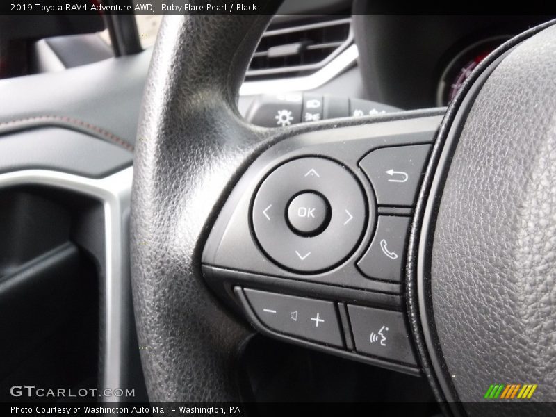 Ruby Flare Pearl / Black 2019 Toyota RAV4 Adventure AWD