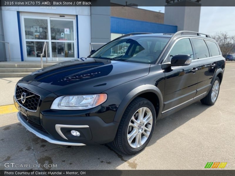 Black Stone / Off Black 2016 Volvo XC70 T5 AWD