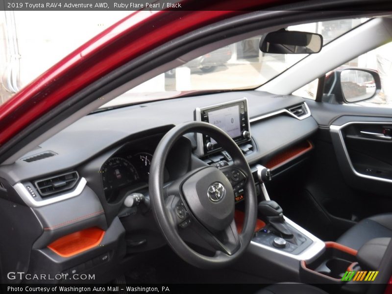 Ruby Flare Pearl / Black 2019 Toyota RAV4 Adventure AWD