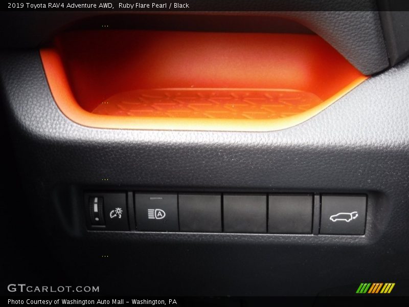 Ruby Flare Pearl / Black 2019 Toyota RAV4 Adventure AWD