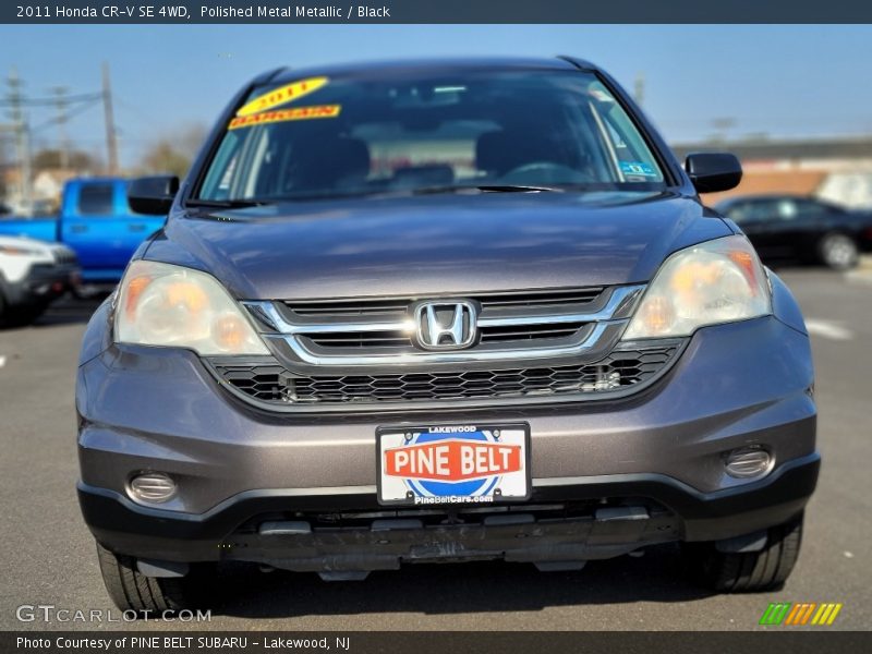 Polished Metal Metallic / Black 2011 Honda CR-V SE 4WD