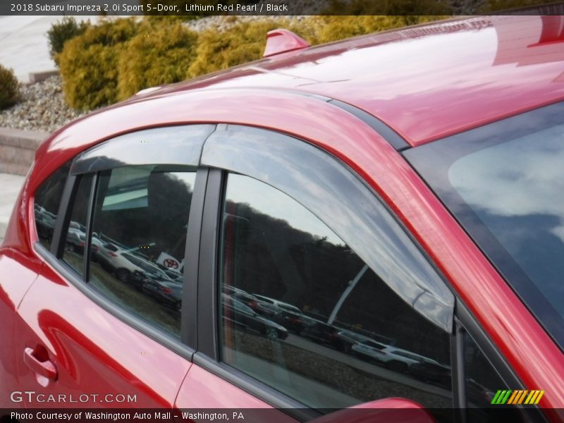 Lithium Red Pearl / Black 2018 Subaru Impreza 2.0i Sport 5-Door