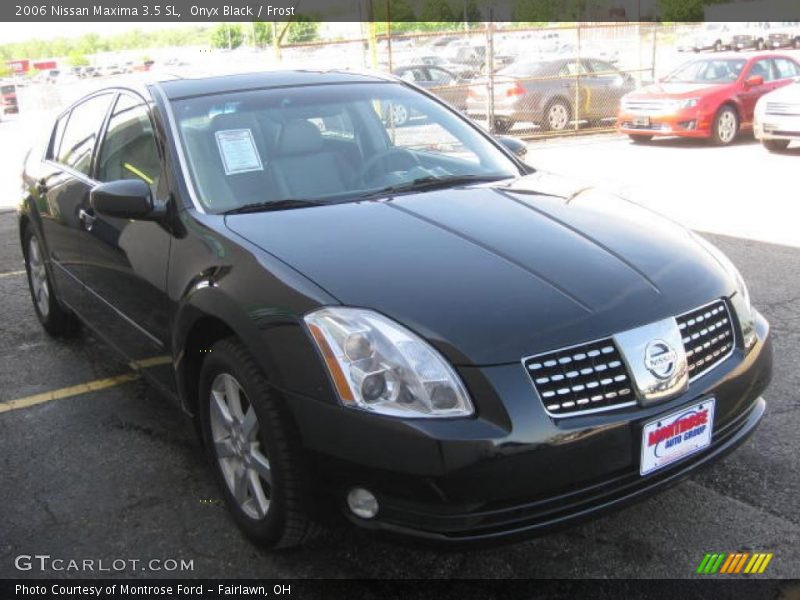 Onyx Black / Frost 2006 Nissan Maxima 3.5 SL
