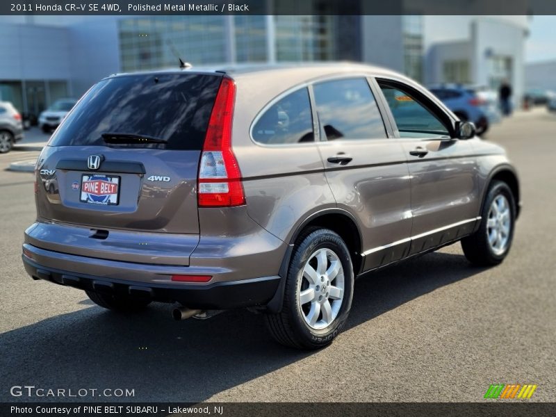Polished Metal Metallic / Black 2011 Honda CR-V SE 4WD