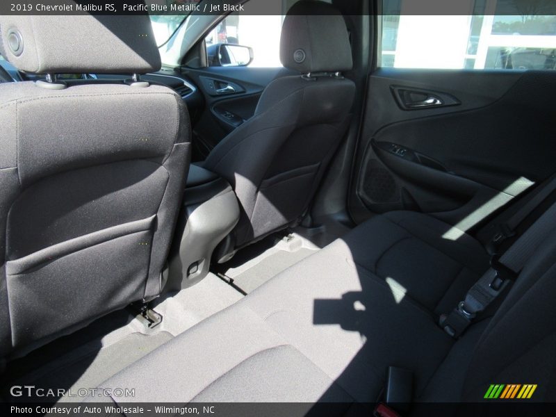 Pacific Blue Metallic / Jet Black 2019 Chevrolet Malibu RS