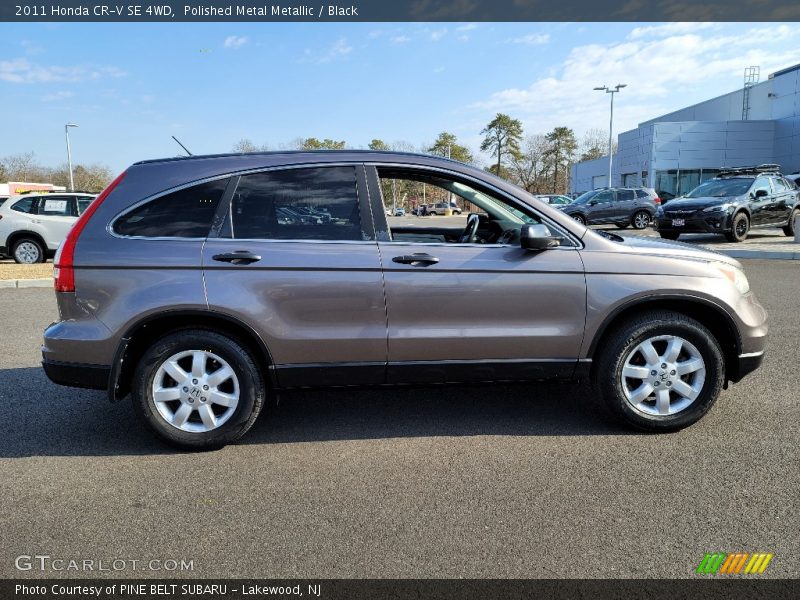 Polished Metal Metallic / Black 2011 Honda CR-V SE 4WD
