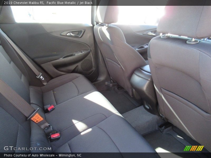 Pacific Blue Metallic / Jet Black 2019 Chevrolet Malibu RS