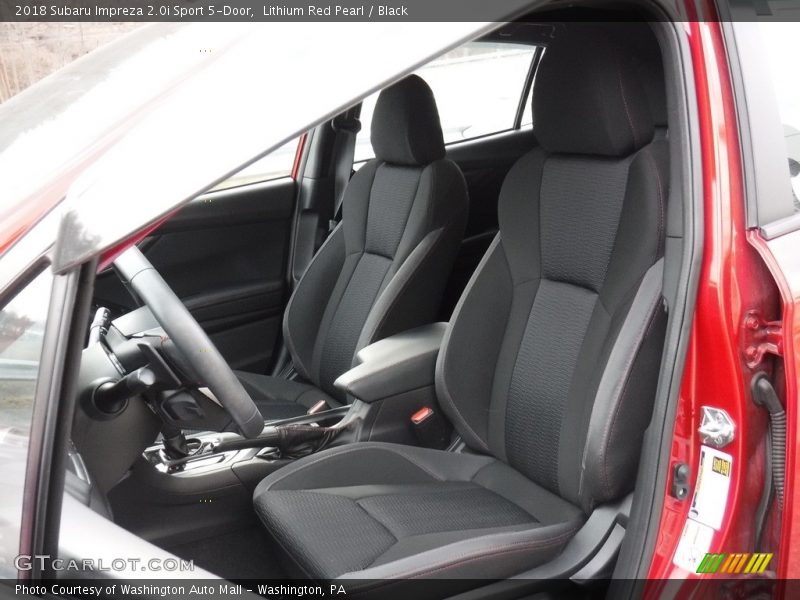 Front Seat of 2018 Impreza 2.0i Sport 5-Door