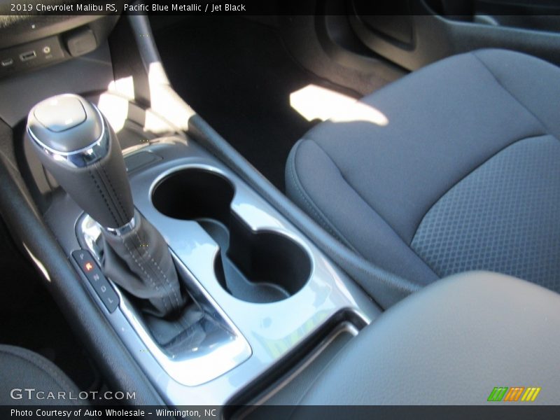 Pacific Blue Metallic / Jet Black 2019 Chevrolet Malibu RS