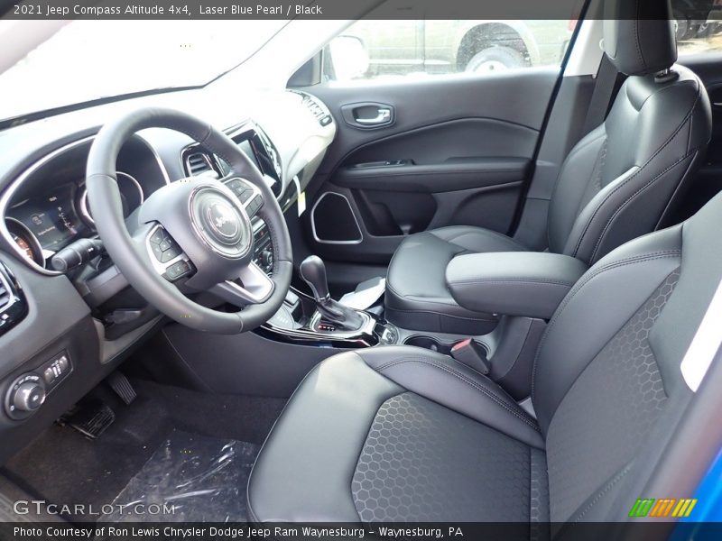Laser Blue Pearl / Black 2021 Jeep Compass Altitude 4x4