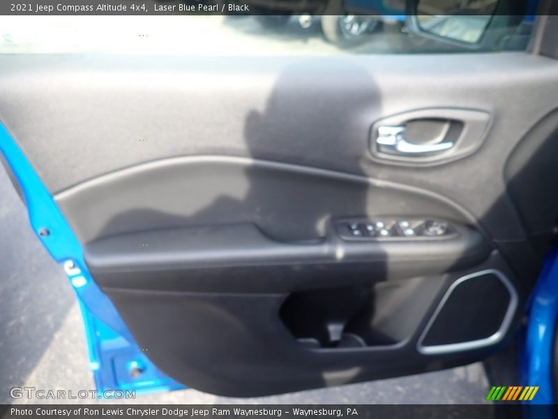 Laser Blue Pearl / Black 2021 Jeep Compass Altitude 4x4