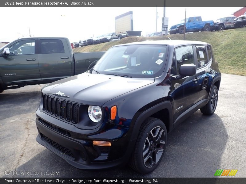 Black / Black 2021 Jeep Renegade Jeepster 4x4