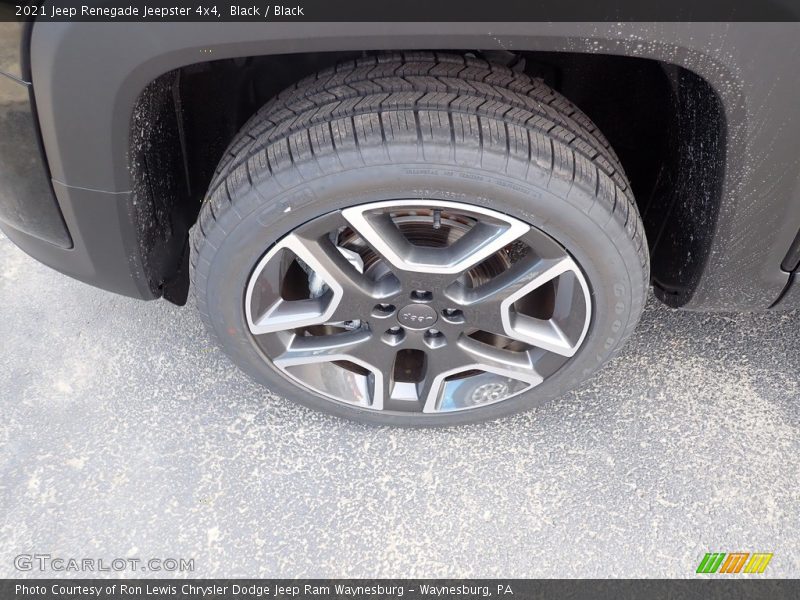 Black / Black 2021 Jeep Renegade Jeepster 4x4