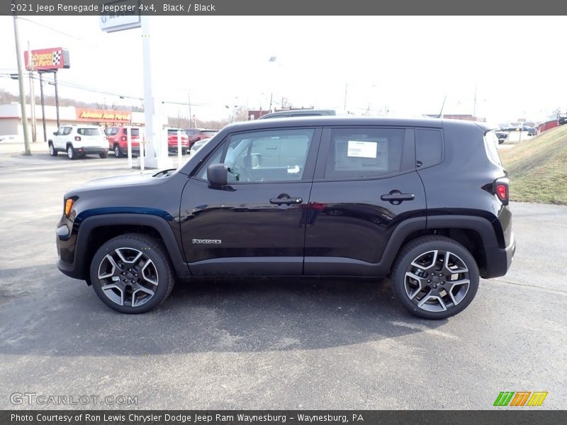 Black / Black 2021 Jeep Renegade Jeepster 4x4