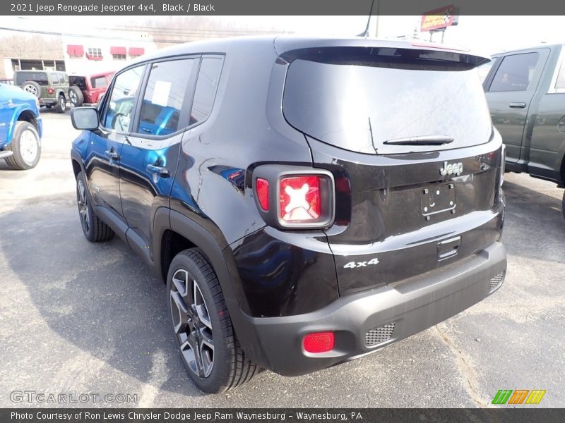 Black / Black 2021 Jeep Renegade Jeepster 4x4