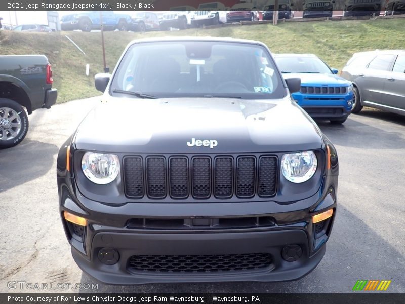 Black / Black 2021 Jeep Renegade Jeepster 4x4