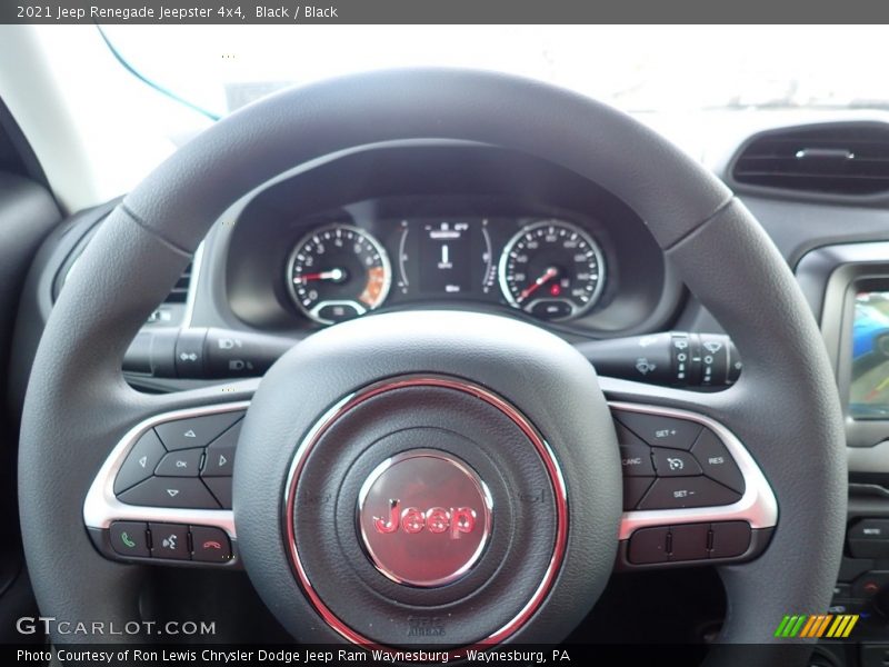 Black / Black 2021 Jeep Renegade Jeepster 4x4