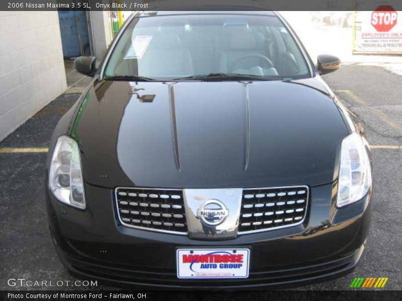 Onyx Black / Frost 2006 Nissan Maxima 3.5 SL