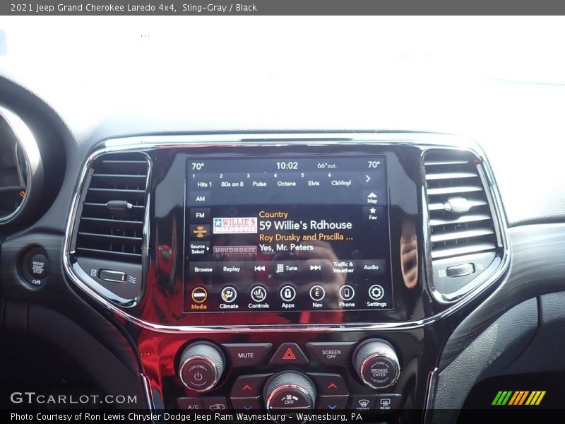 Sting-Gray / Black 2021 Jeep Grand Cherokee Laredo 4x4