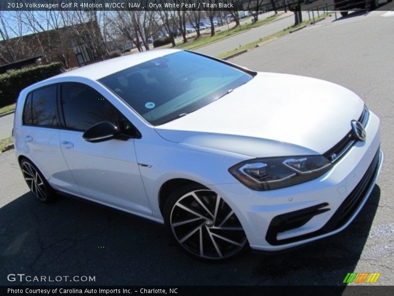 Front 3/4 View of 2019 Golf R 4Motion W/DCC. NAV.