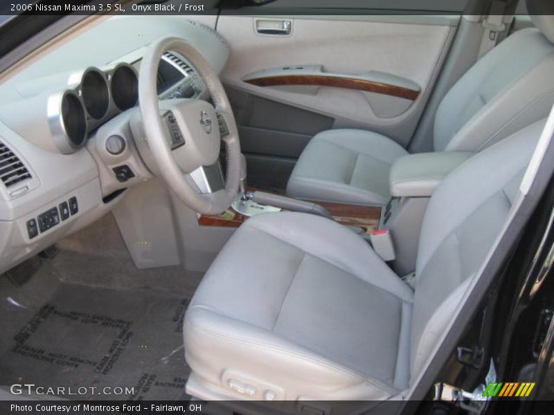 Onyx Black / Frost 2006 Nissan Maxima 3.5 SL