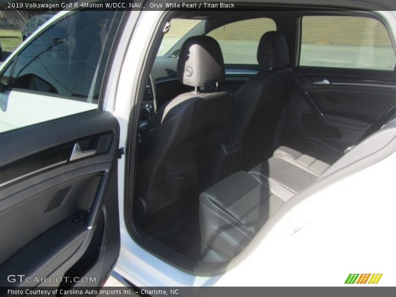 Oryx White Pearl / Titan Black 2019 Volkswagen Golf R 4Motion W/DCC. NAV.