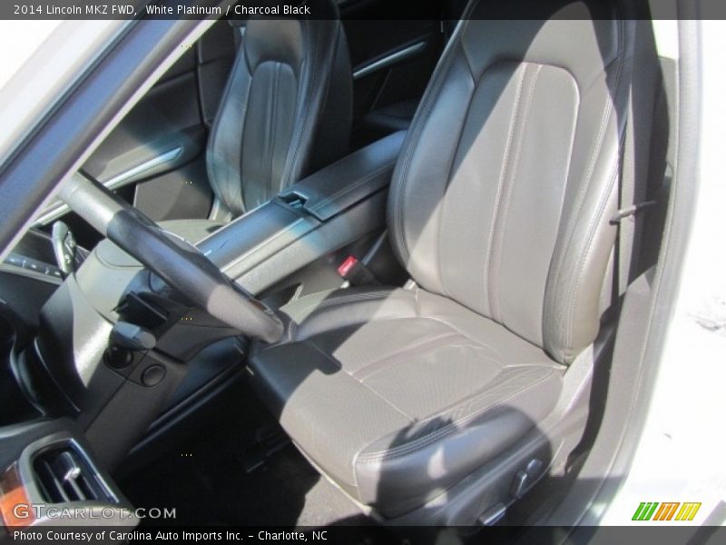 White Platinum / Charcoal Black 2014 Lincoln MKZ FWD