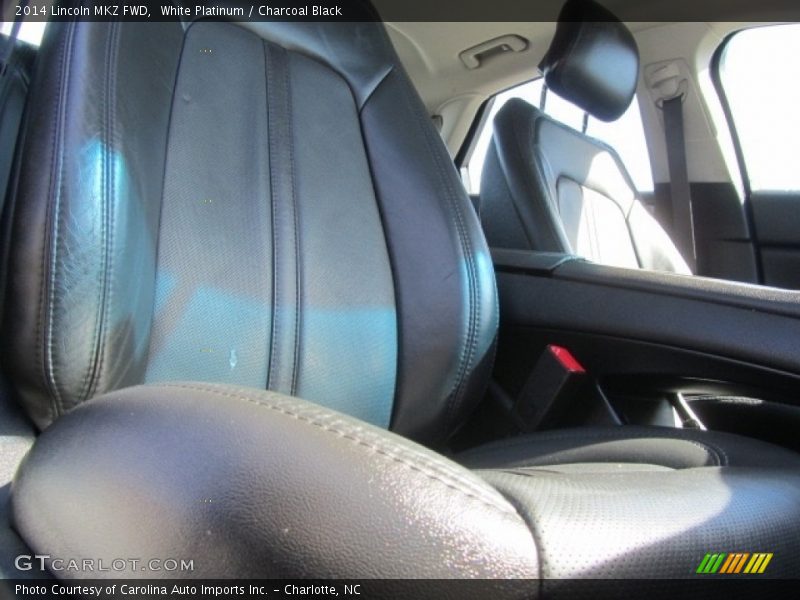 White Platinum / Charcoal Black 2014 Lincoln MKZ FWD