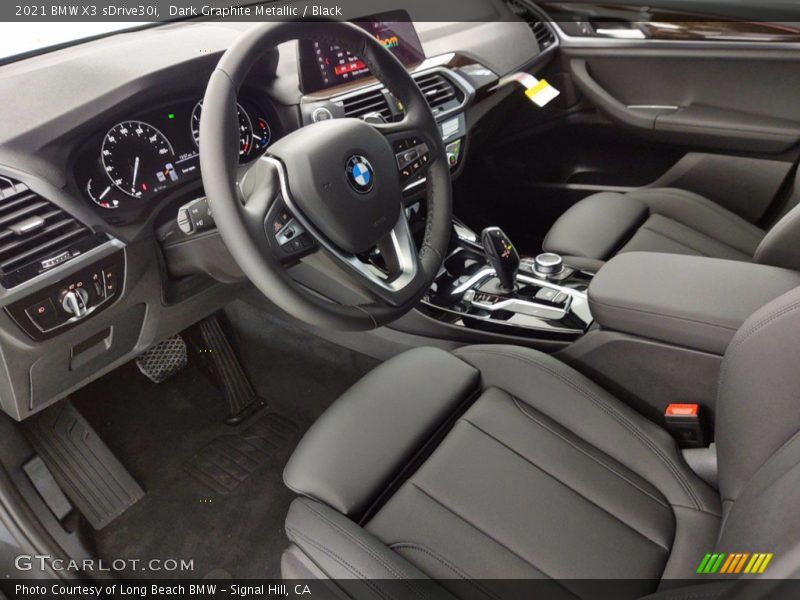 Dark Graphite Metallic / Black 2021 BMW X3 sDrive30i