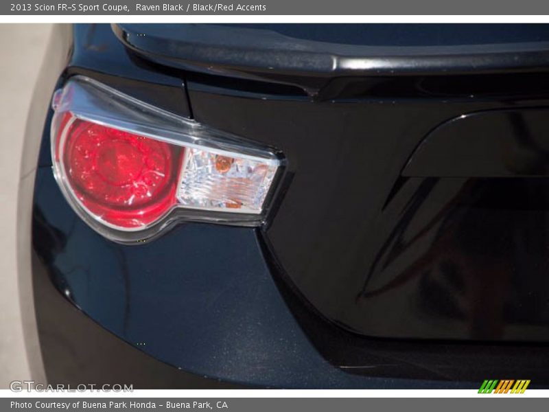Raven Black / Black/Red Accents 2013 Scion FR-S Sport Coupe