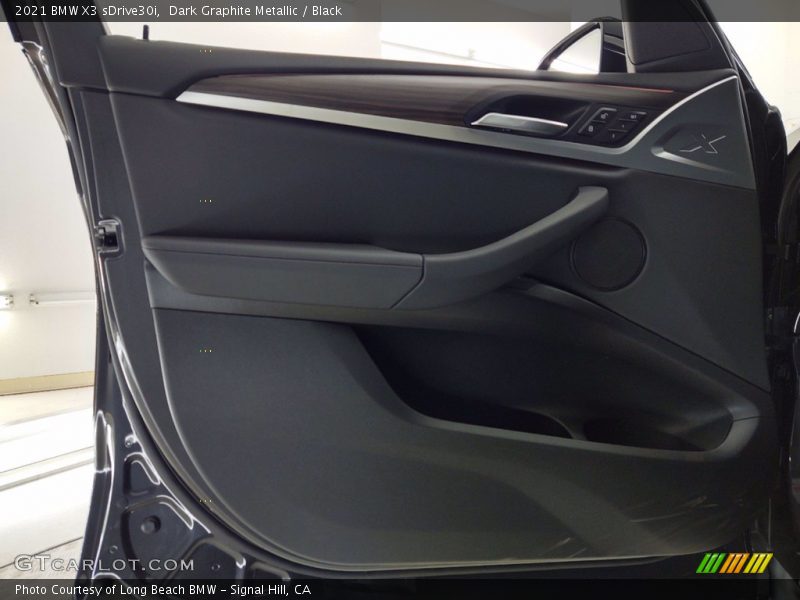 Dark Graphite Metallic / Black 2021 BMW X3 sDrive30i