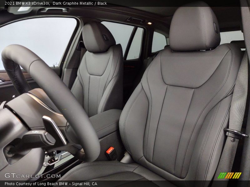 Dark Graphite Metallic / Black 2021 BMW X3 sDrive30i