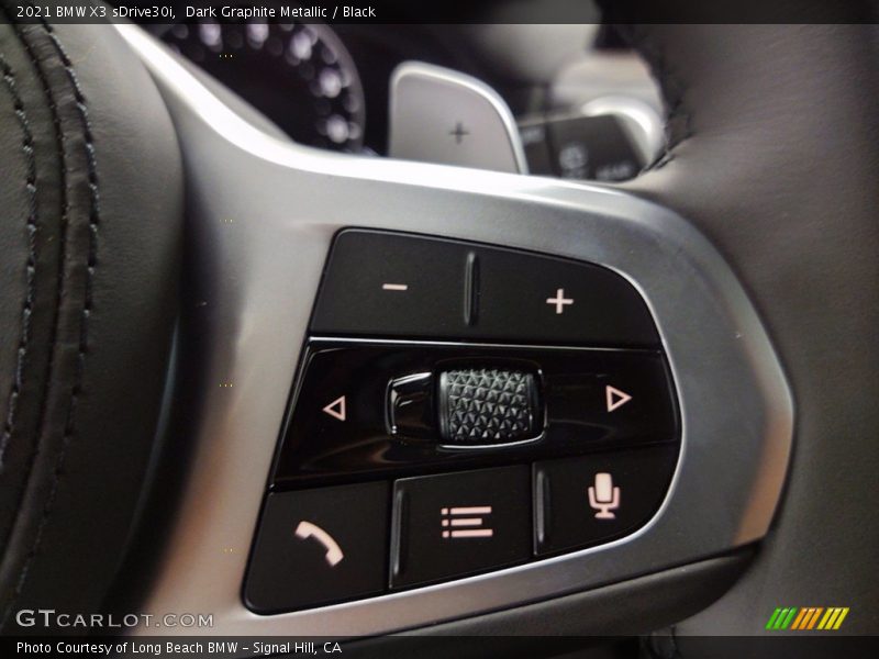 Dark Graphite Metallic / Black 2021 BMW X3 sDrive30i