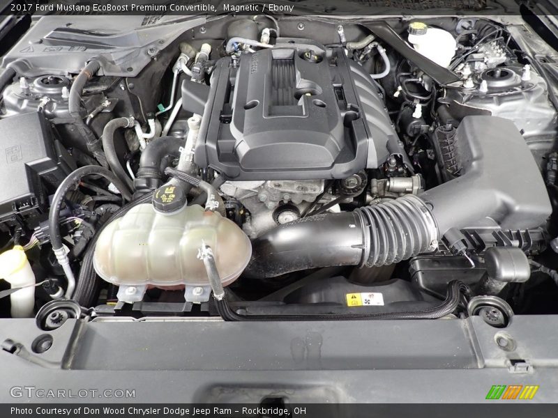 Magnetic / Ebony 2017 Ford Mustang EcoBoost Premium Convertible