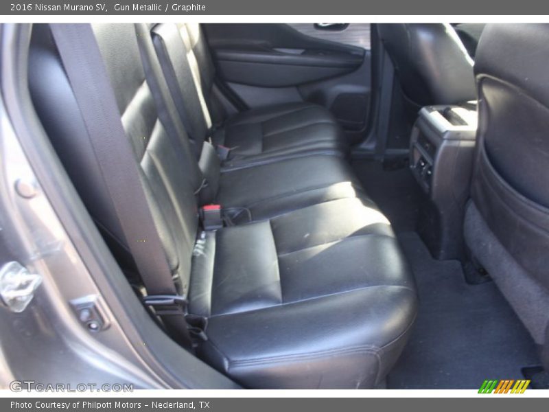 Rear Seat of 2016 Murano SV