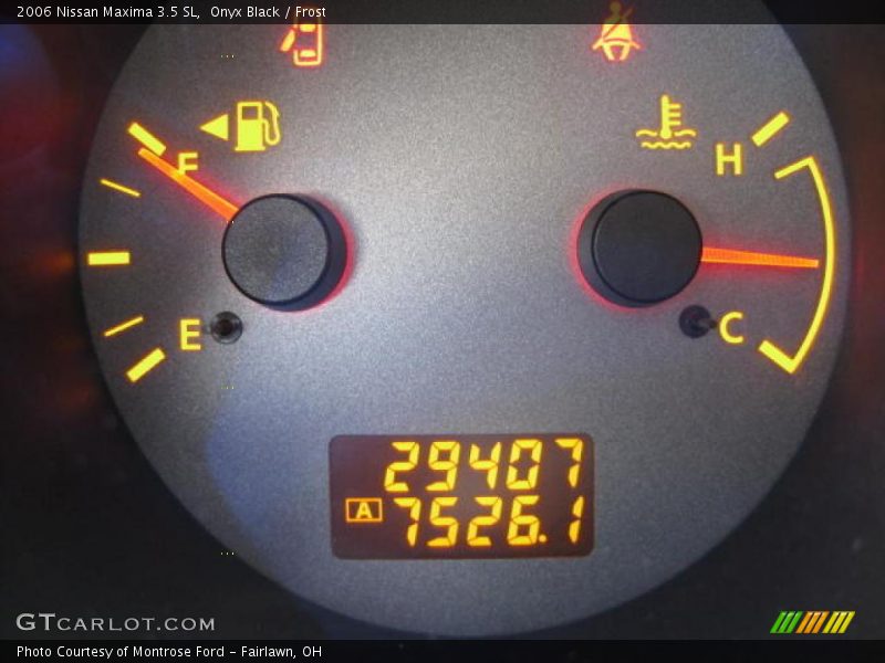 Onyx Black / Frost 2006 Nissan Maxima 3.5 SL