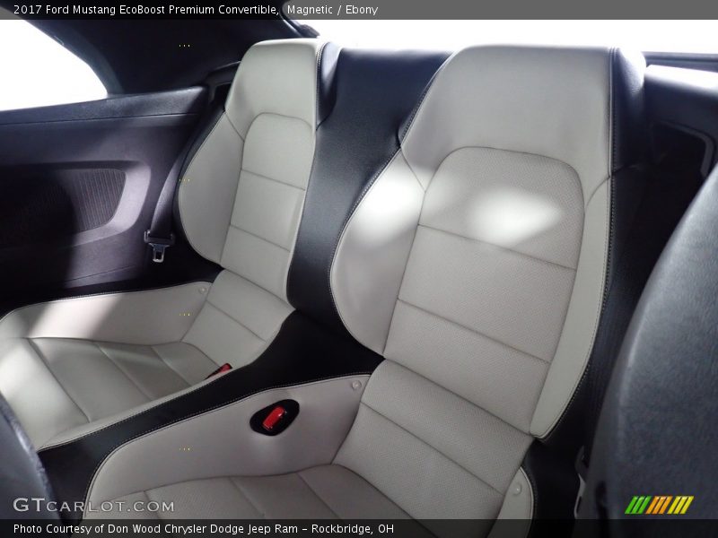 Magnetic / Ebony 2017 Ford Mustang EcoBoost Premium Convertible