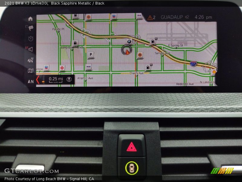 Black Sapphire Metallic / Black 2021 BMW X3 sDrive30i