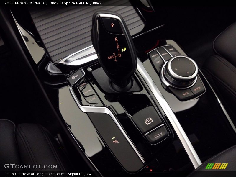 Black Sapphire Metallic / Black 2021 BMW X3 sDrive30i