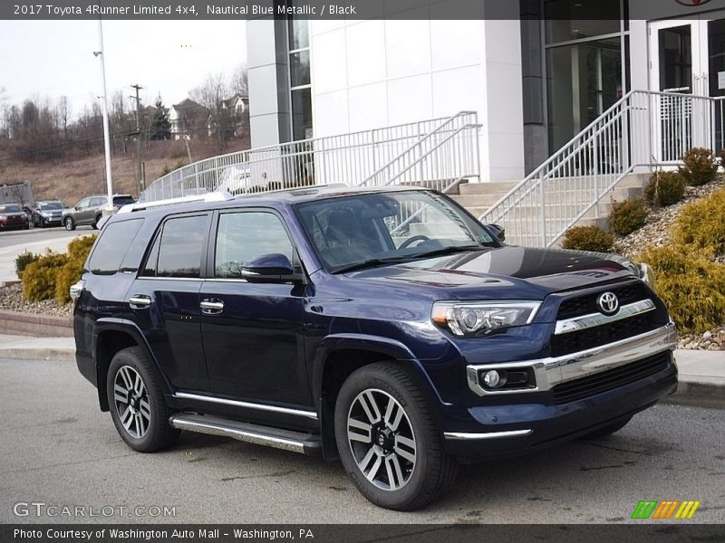 Nautical Blue Metallic / Black 2017 Toyota 4Runner Limited 4x4