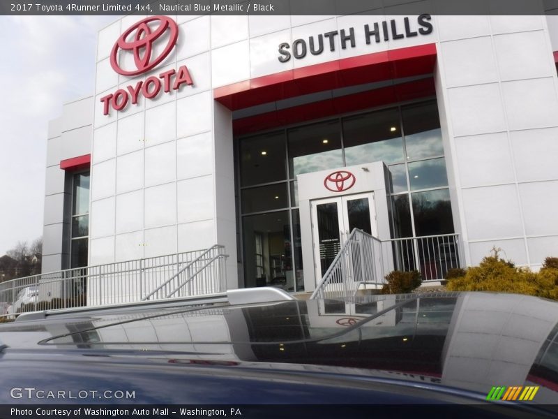 Nautical Blue Metallic / Black 2017 Toyota 4Runner Limited 4x4