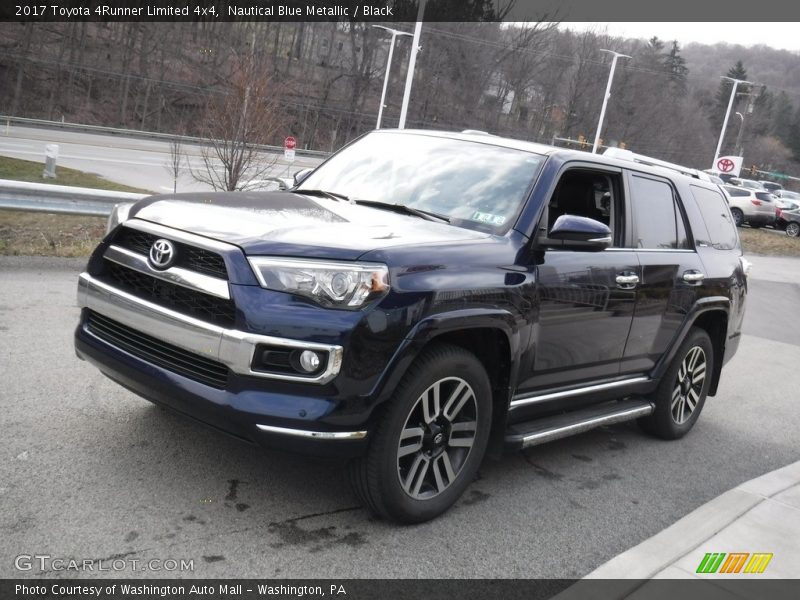 Nautical Blue Metallic / Black 2017 Toyota 4Runner Limited 4x4