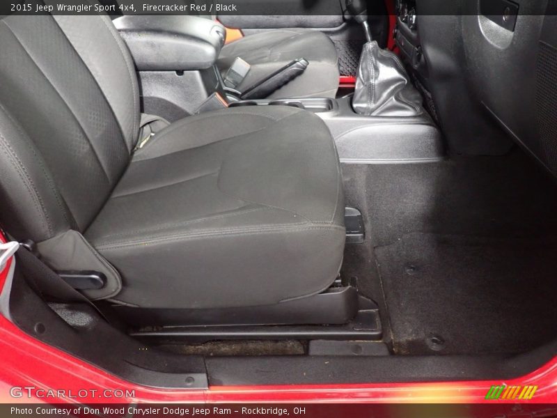 Firecracker Red / Black 2015 Jeep Wrangler Sport 4x4