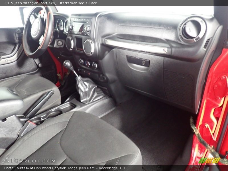 Firecracker Red / Black 2015 Jeep Wrangler Sport 4x4